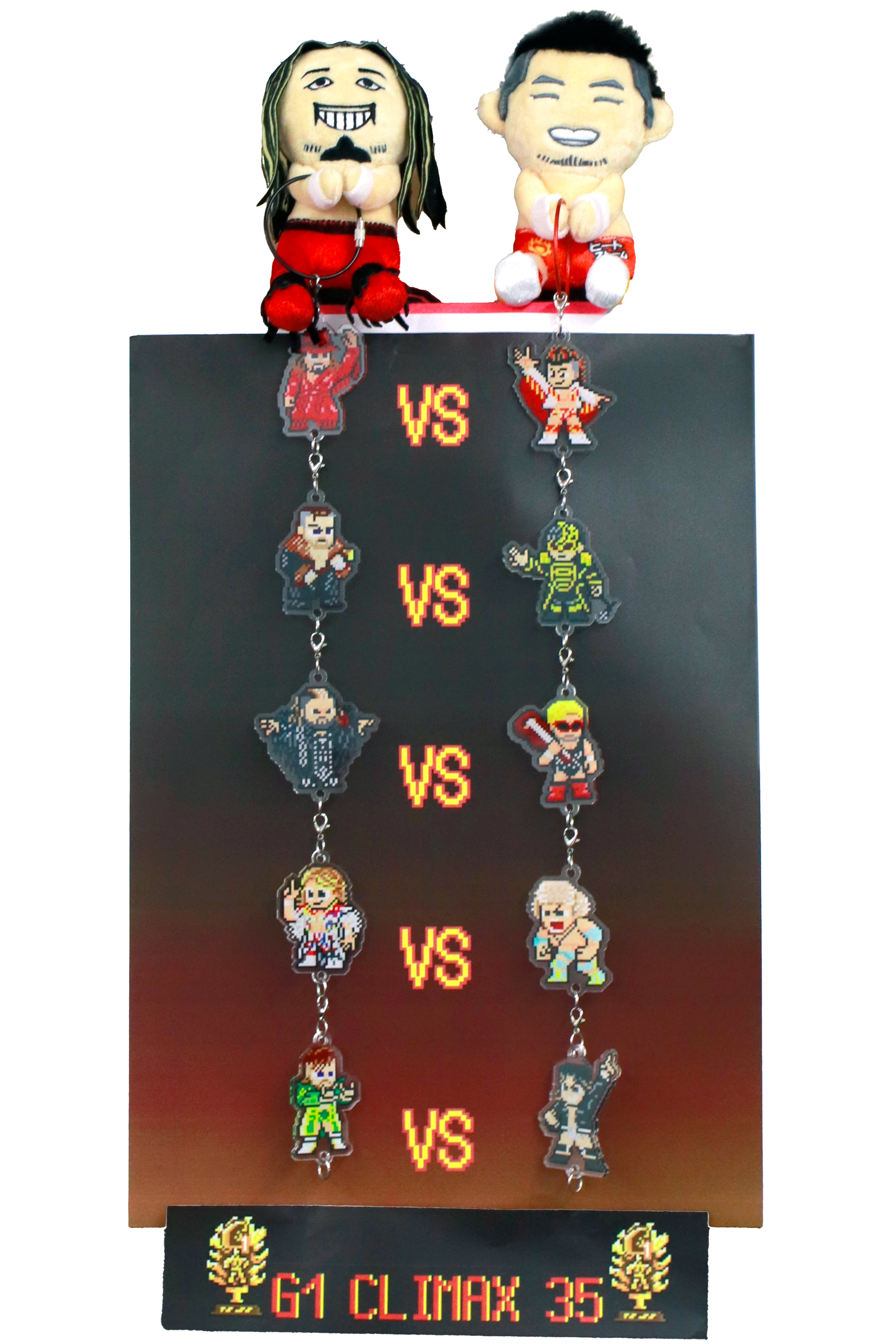「dotswrestler」つながるアクリルキーホルダー(G1 CLIMAX 35)/Aセット