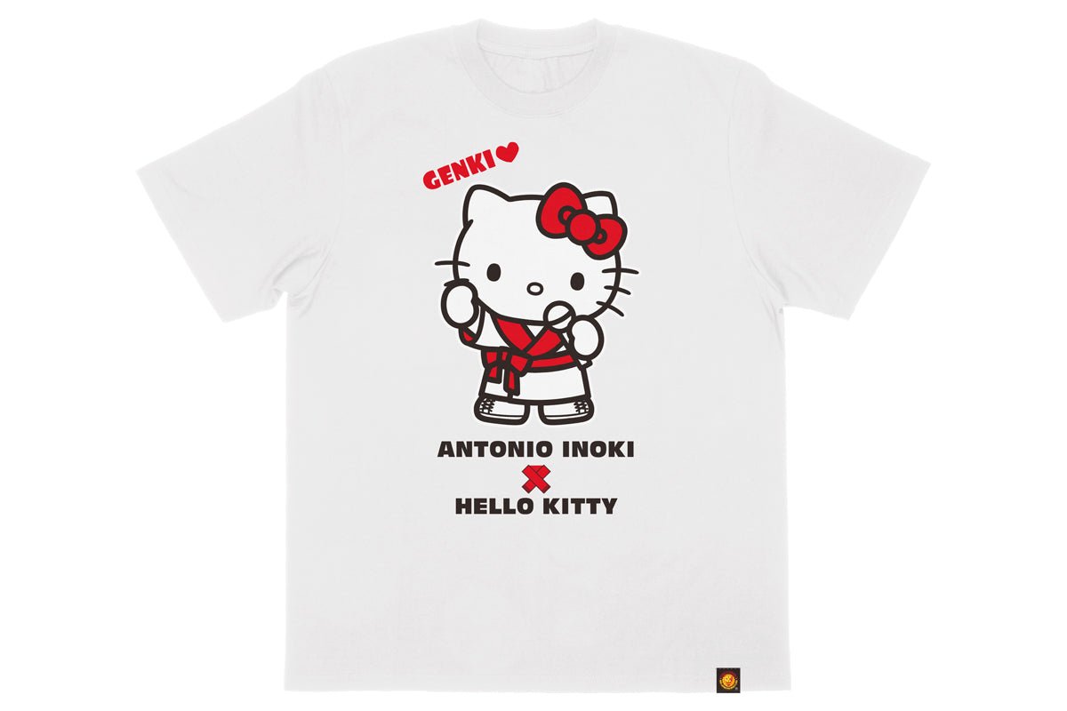 アントニオ猪木×ハローキティ コラボTシャツ(ホワイト)