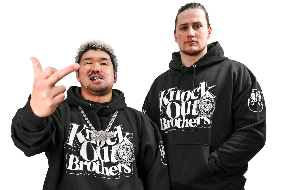 Knock Out Brothers「K.O.B SYMBOL MARK」プルオーバーパーカー