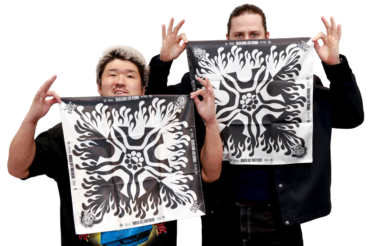 Knock Out Brothers「K.O.B SYMBOL MARK」スカーフ
