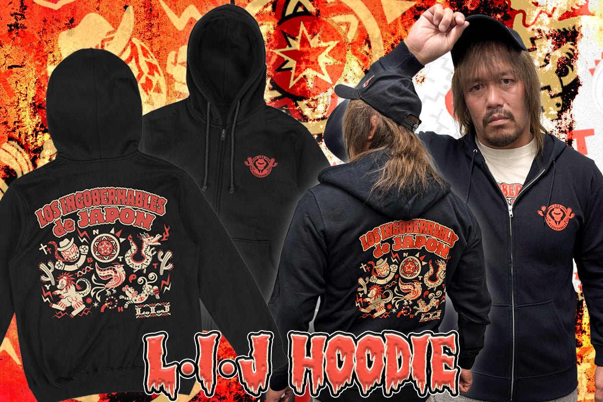 Mural de L・I・J パーカー(ブラック)