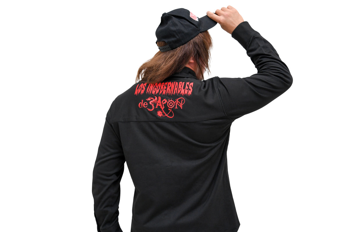 L・I・J ストレッチブラックデニムシャツ