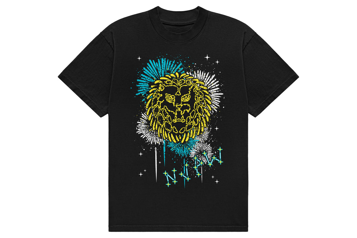 しばライオン同封❌出品 ライオンマーク「HANABI」Tシャツ