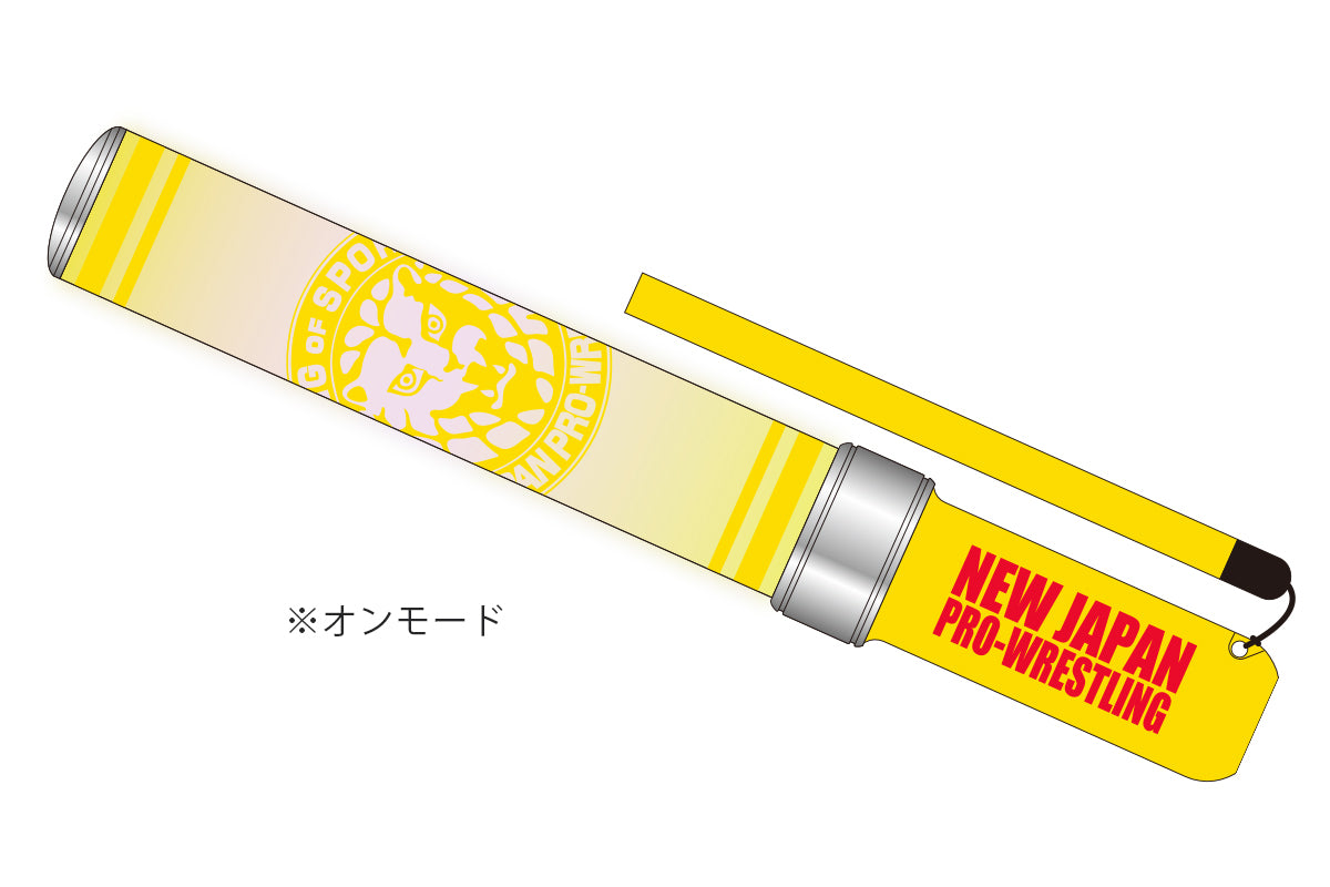 ライオンマーク ペンライト(イエロー×レッド)