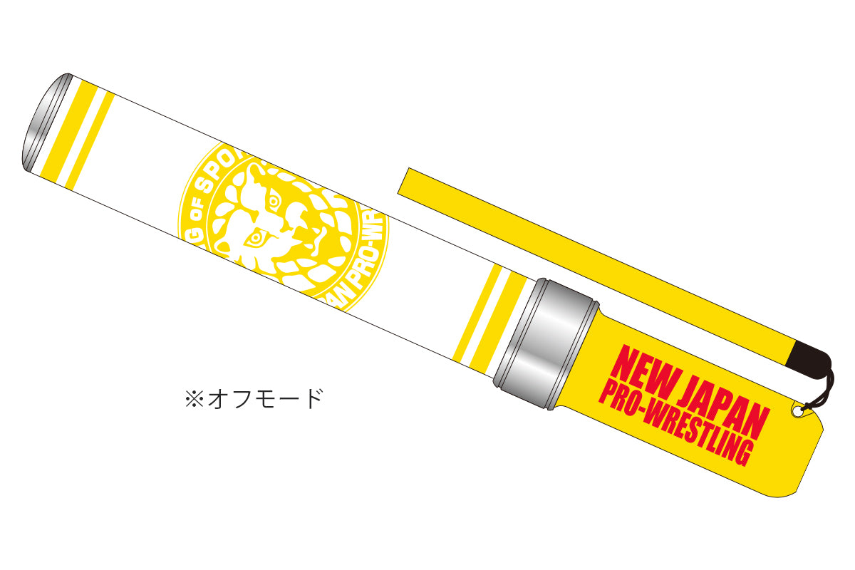 ライオンマーク ペンライト(イエロー×レッド)