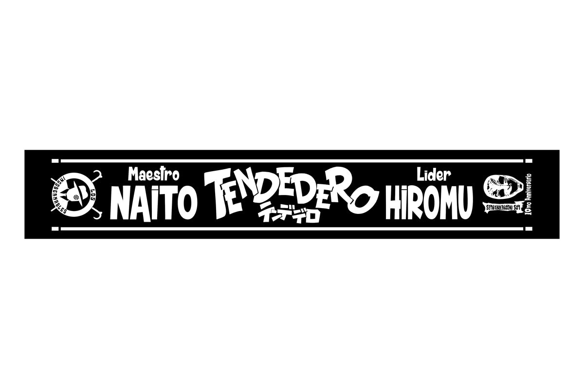 内藤哲也&高橋ヒロム「テンデデロ」マフラータオル