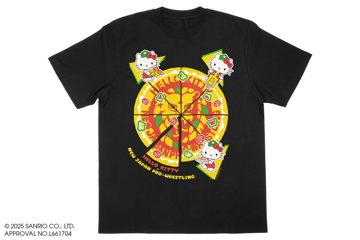 新日本プロレス×ハローキティ コラボTシャツ(PIZZA)