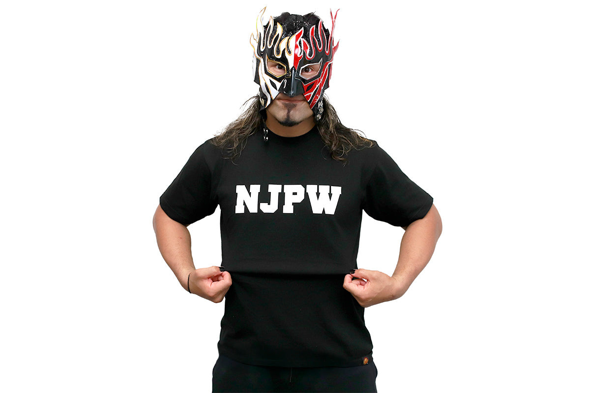 NJPW Tシャツ(2025・ブラック×ホワイト)