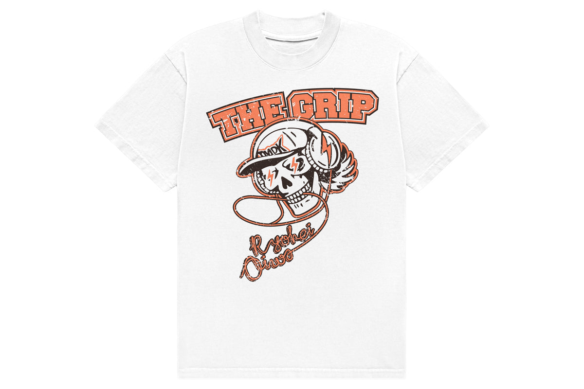大岩陵平「THUNDERBOLT SKULL」Tシャツ