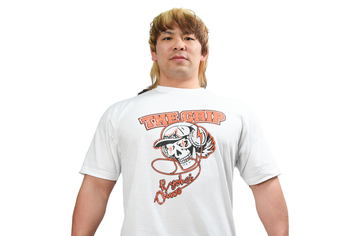 大岩陵平「THUNDERBOLT SKULL」Tシャツ