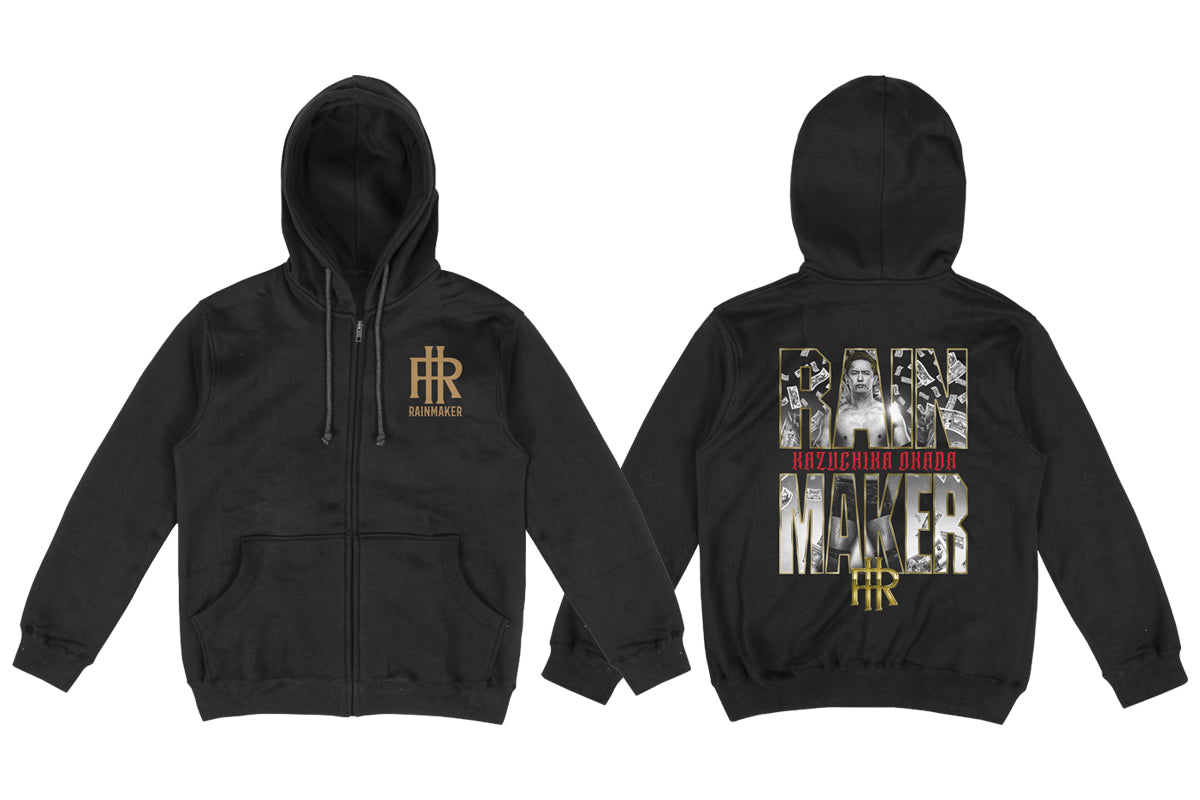 ライズジャパン パーカー ライズジャパンRISE JAPANロゴ入りジップアップパーカー西日本釣り博