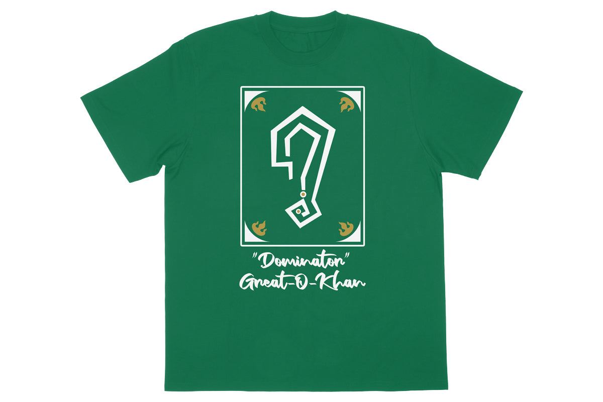 グレート-O-カーン Tシャツ(グリーン×ホワイト)