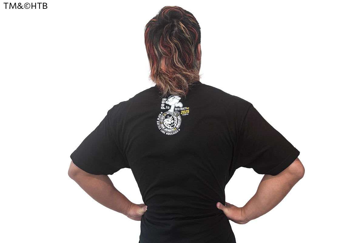 新日本プロレス×onちゃん「NJPW BATTLE LINE HOKKAIDO」Tシャツ