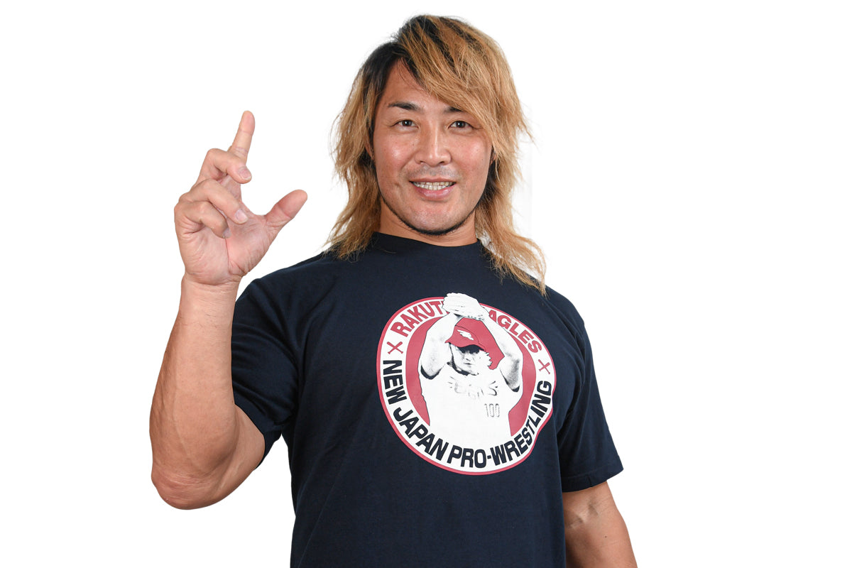 東北楽天ゴールデンイーグルス × 棚橋弘至「PITCHER TANAHASHI」コラボTシャツ