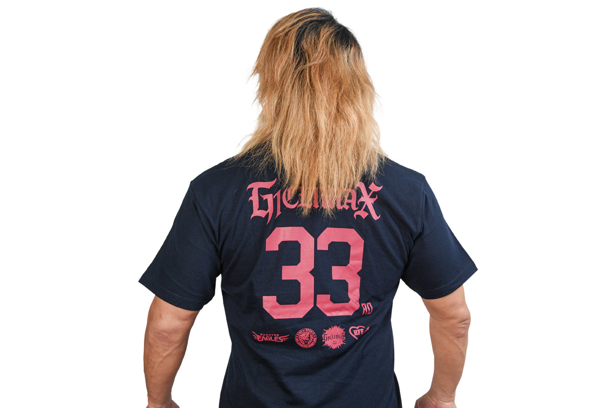 東北楽天ゴールデンイーグルス × 棚橋弘至「PITCHER TANAHASHI」コラボTシャツ
