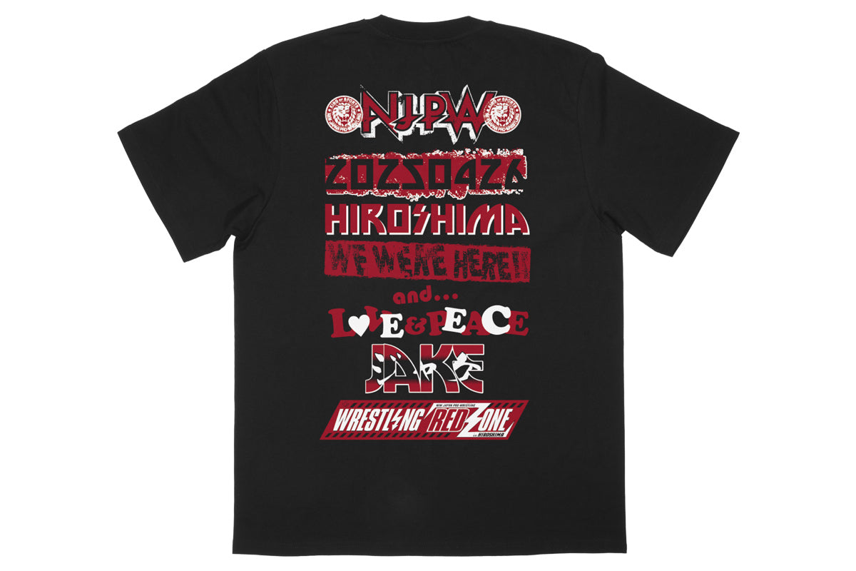 WRESTLING REDZONE in HIROSHIMA 大会記念Tシャツ(2025)