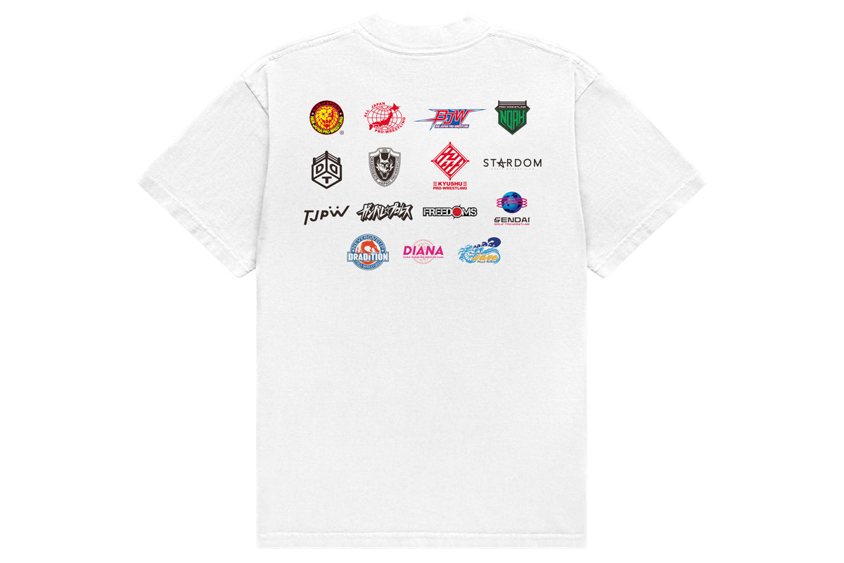 日本プロレスリング連盟 Tシャツ