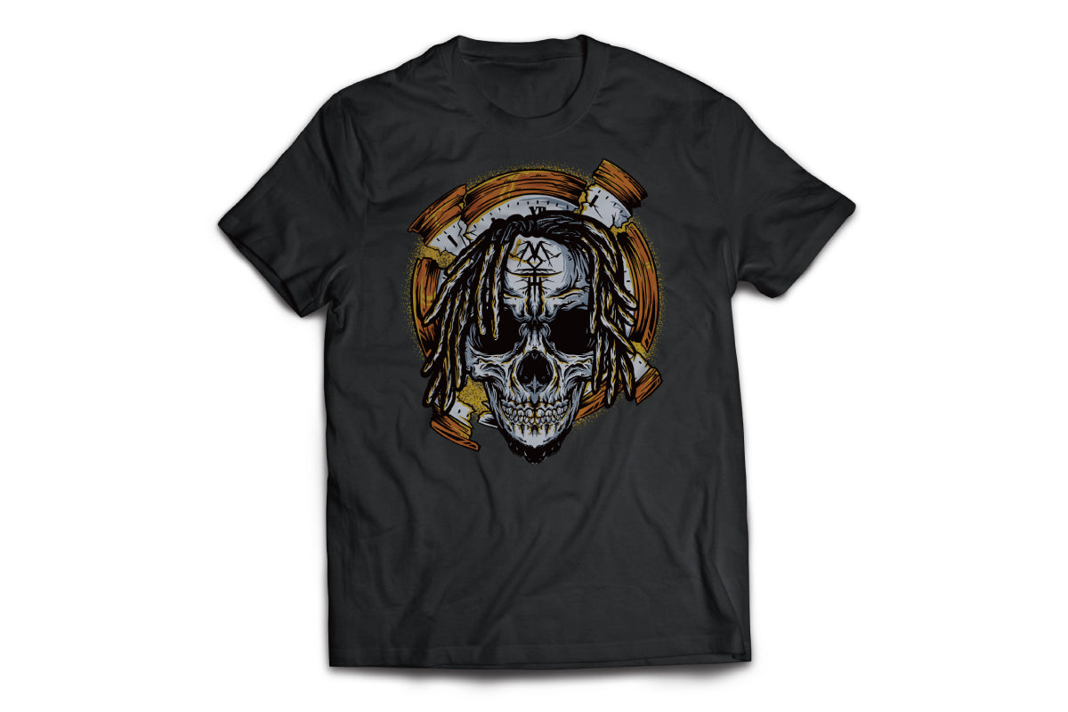 リオ・ラッシュ Tシャツ(ブラック×ゴールド)