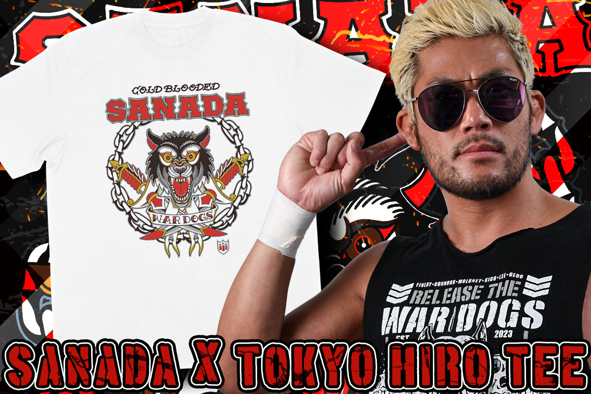 SANADA × TOKYO HIRO TEE(ホワイト)