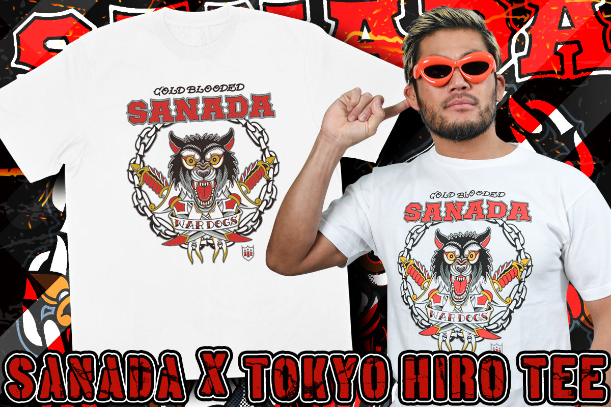 SANADA × TOKYO HIRO TEE(ホワイト)