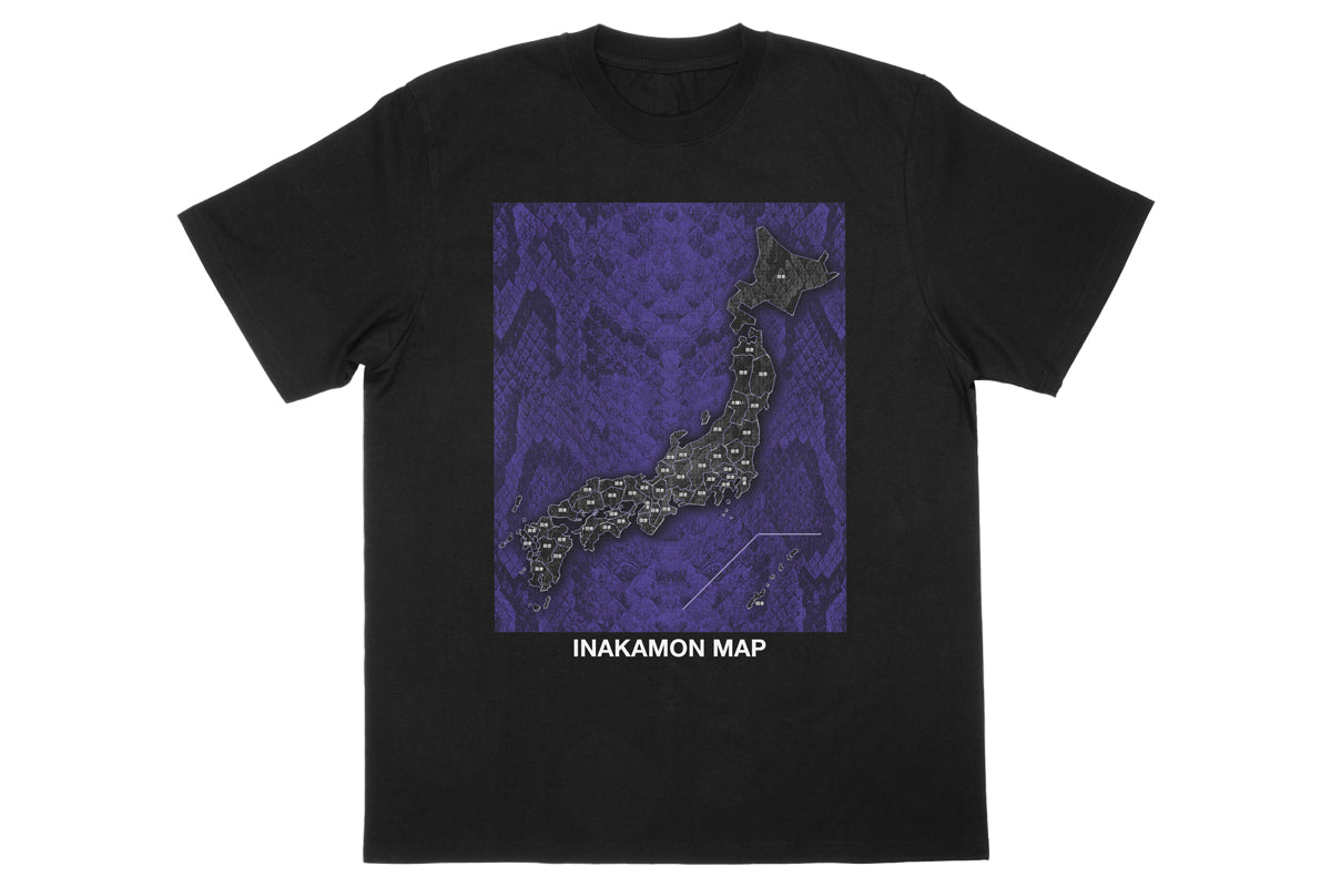 SHO「INAKAMON MAP」Tシャツ