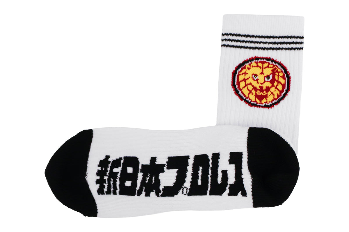 くつした2足セット ライオンマーク