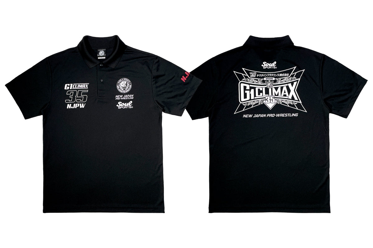 G1 CLIMAX 35 大会記念 SOUL SPORTS ポロシャツ