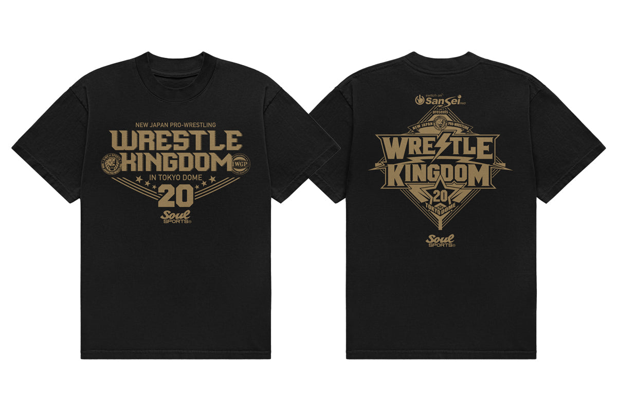 WRESTLE KINGDOM 20 大会記念 SOUL SPORTS Tシャツ