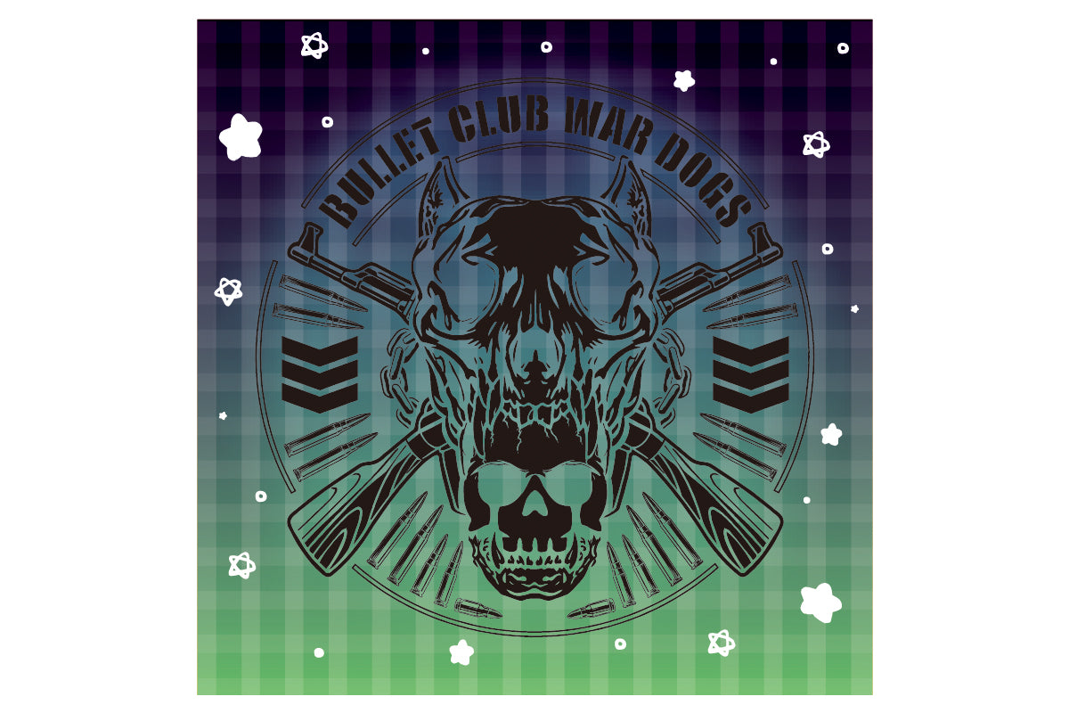 BULLET CLUB WAR DOGS ハロウィーン フレークシールセット