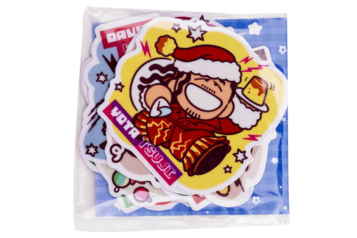 クリスマス フレークシールセット(B)