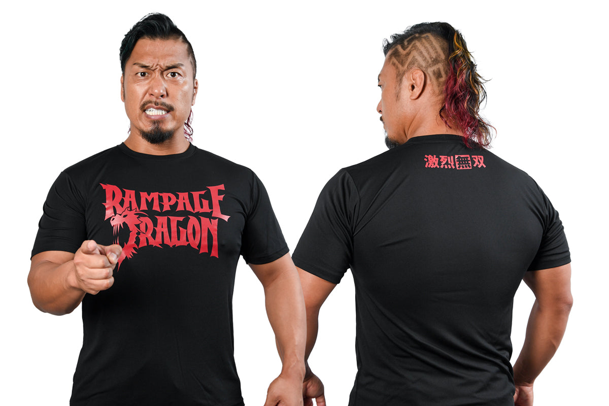 鷹木信悟「RAMPAGE DRAGON」ドライTシャツ