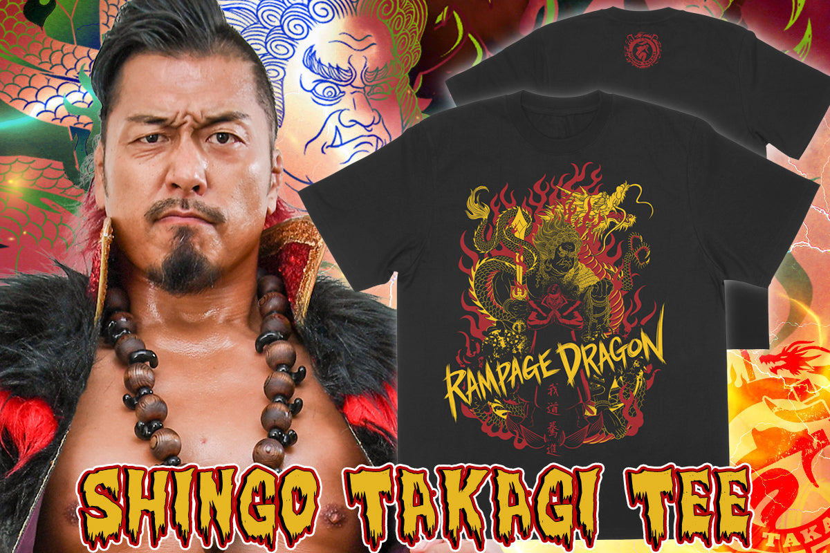 鷹木信悟「不動龍」Tシャツ