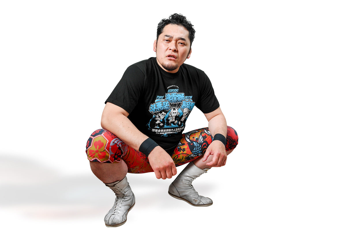 棚橋弘至&矢野通&ボルチン・オレッグ NEVER無差別級6人タッグ王者Tシャツ