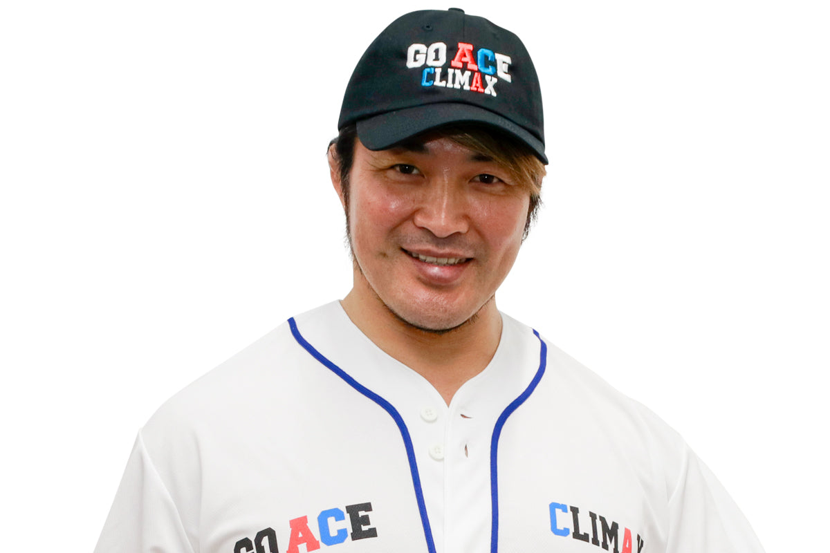 棚橋弘至「GO ACE CLIMAX」ローキャップ