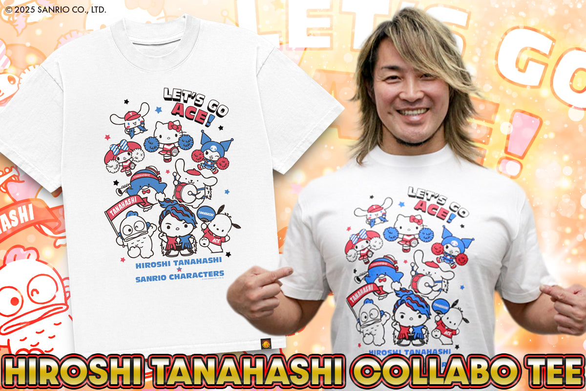 棚橋弘至×サンリオキャラクターズ コラボTシャツ