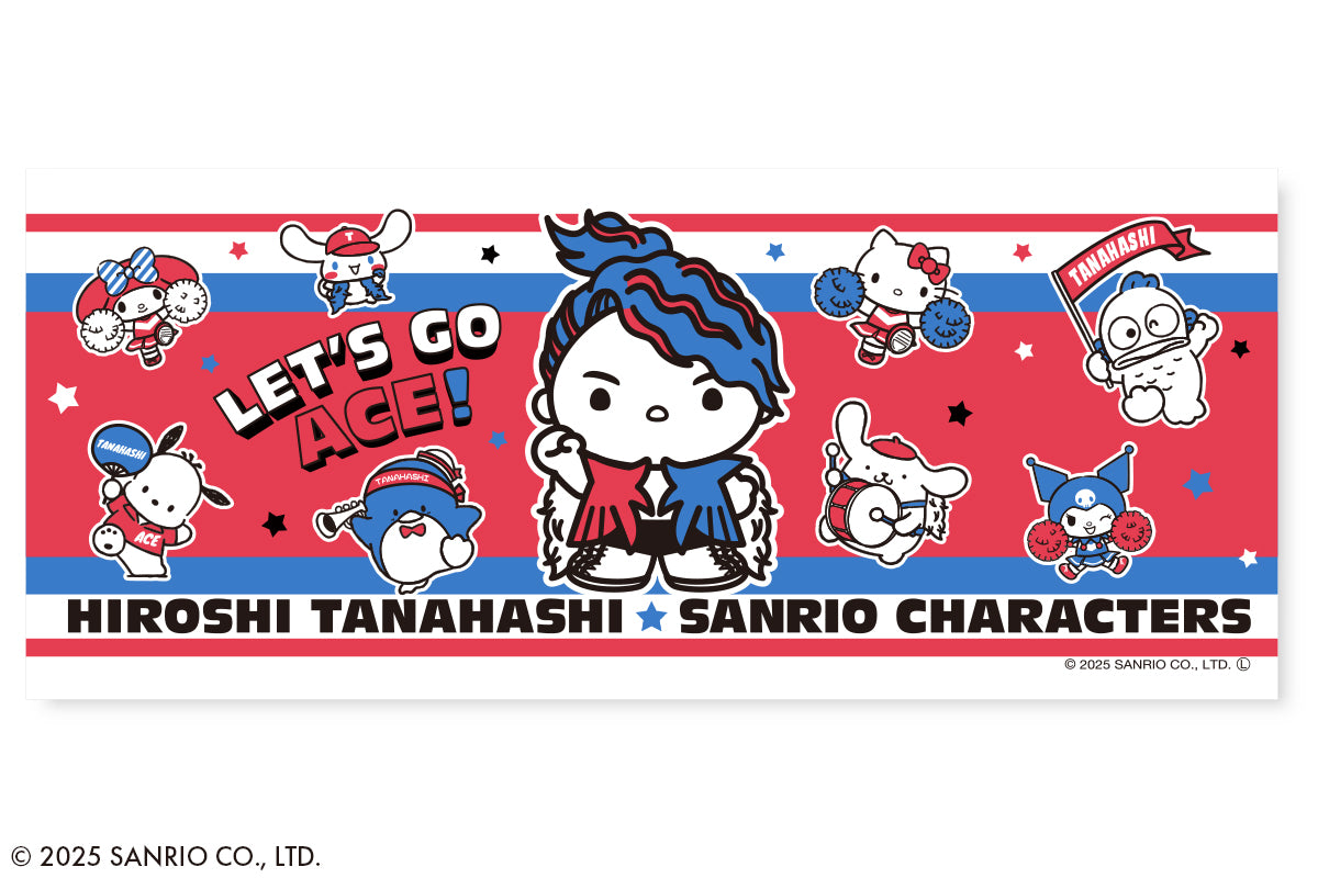 棚橋弘至×サンリオキャラクターズ コラボフェイスタオル