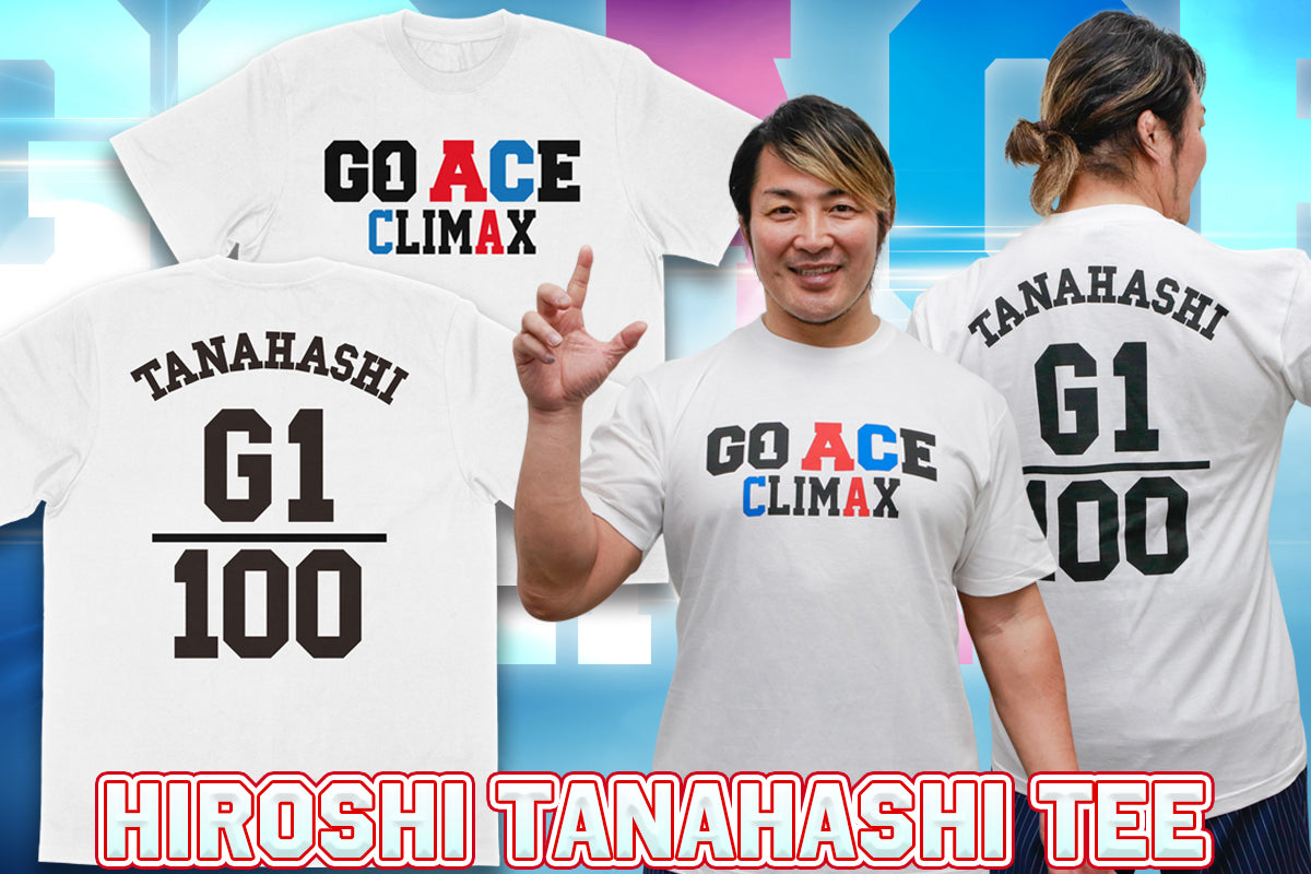 棚橋弘至「GO ACE CLIMAX」Tシャツ