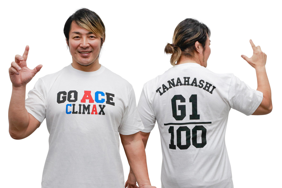 棚橋弘至「GO ACE CLIMAX」Tシャツ