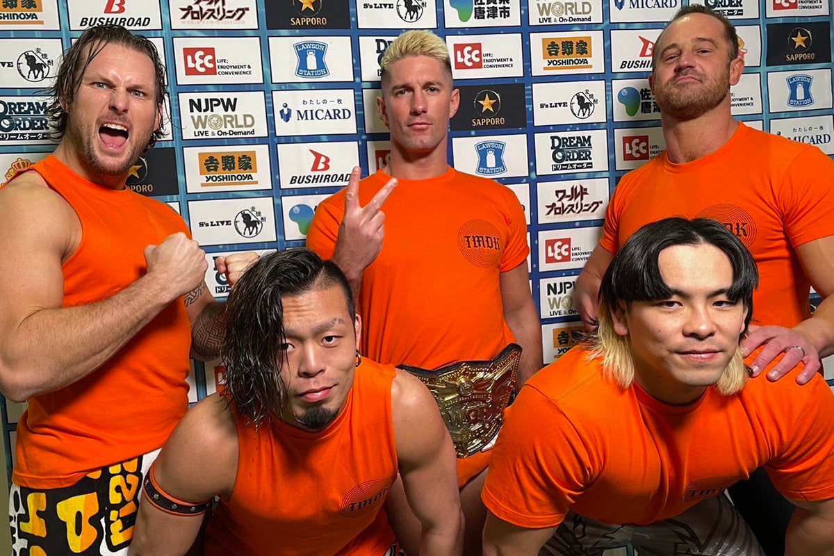 TMDK「YOUNG PUNKS」Tシャツ(オレンジ・2024)