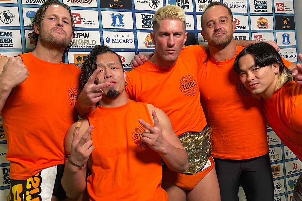 TMDK「YOUNG PUNKS」Tシャツ(オレンジ・2024)