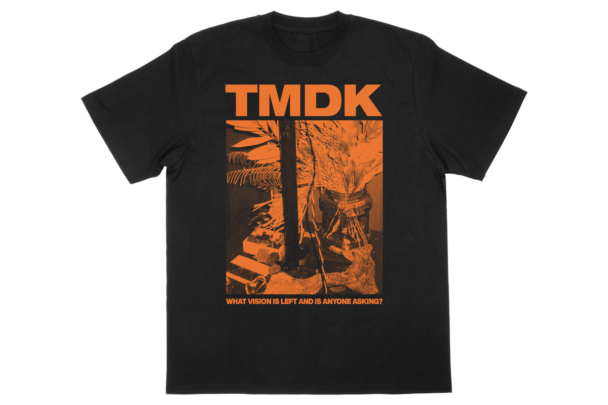 TMDK「VISION」Tシャツ(ブラック×オレンジ)