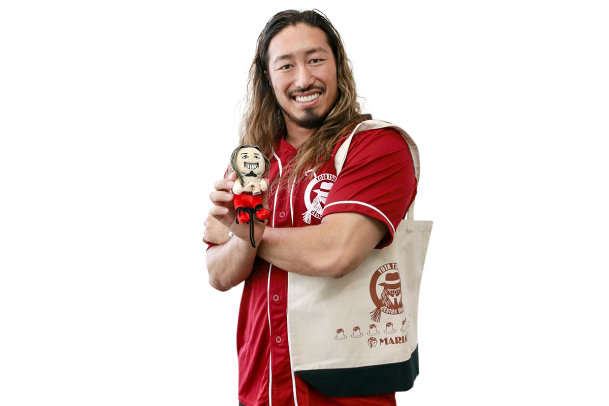 辻陽太 × マーロウ コラボラージトートバッグ(フレッシュクリーム)