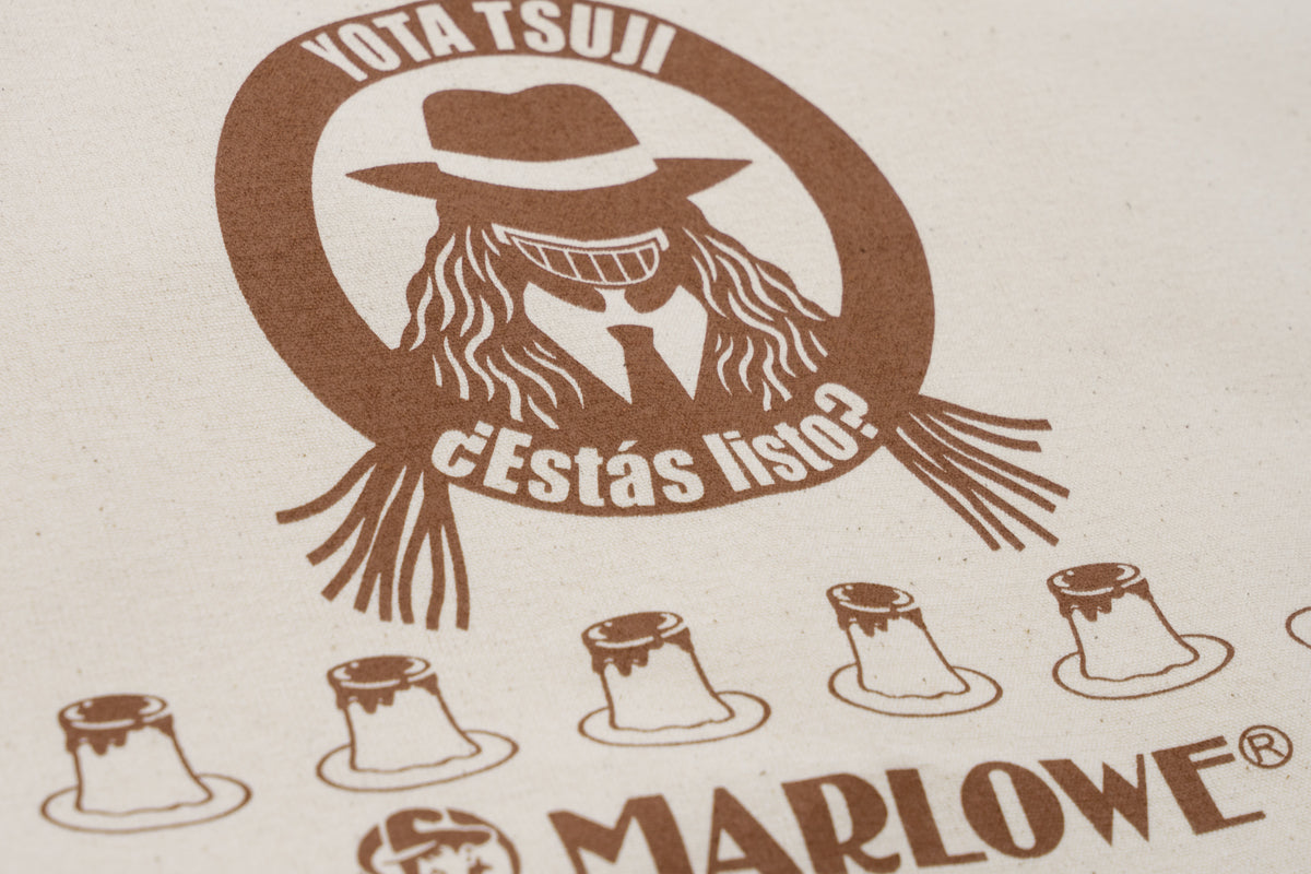 辻陽太 × マーロウ コラボラージトートバッグ(フレッシュクリーム)