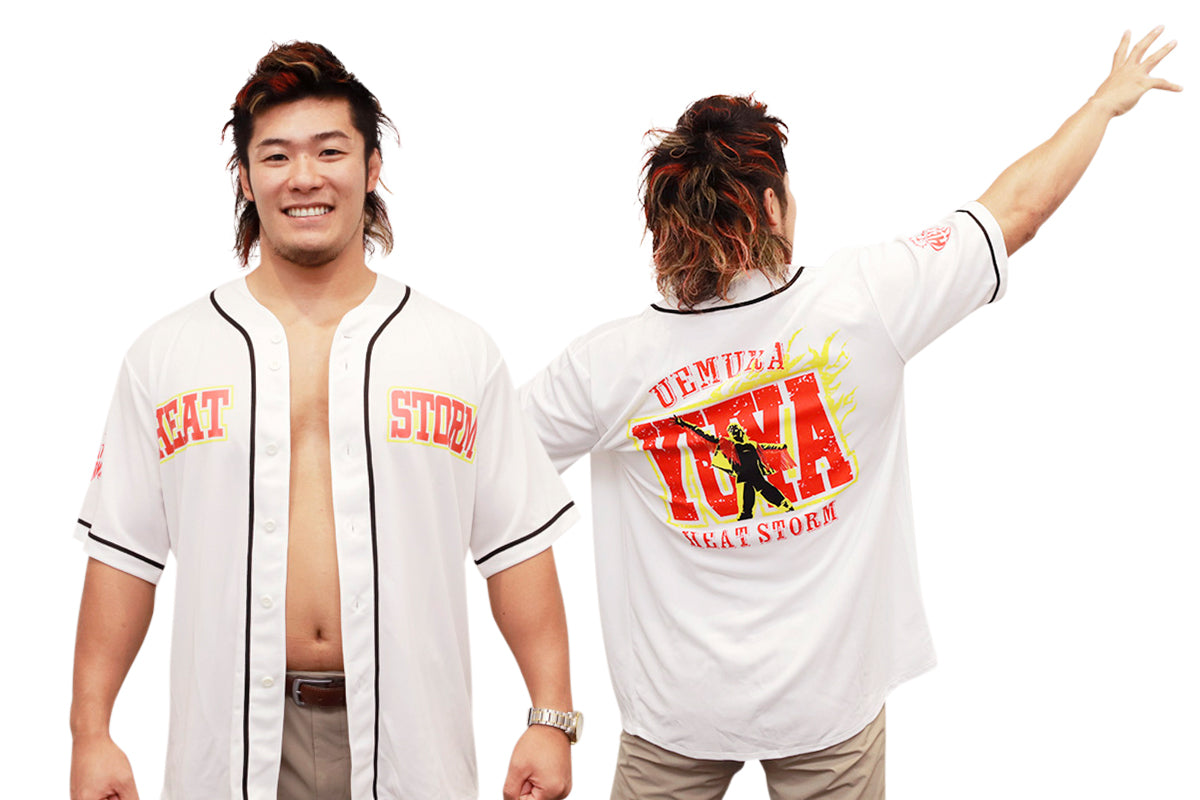 上村優也「HEAT STORM」べースボールシャツ
