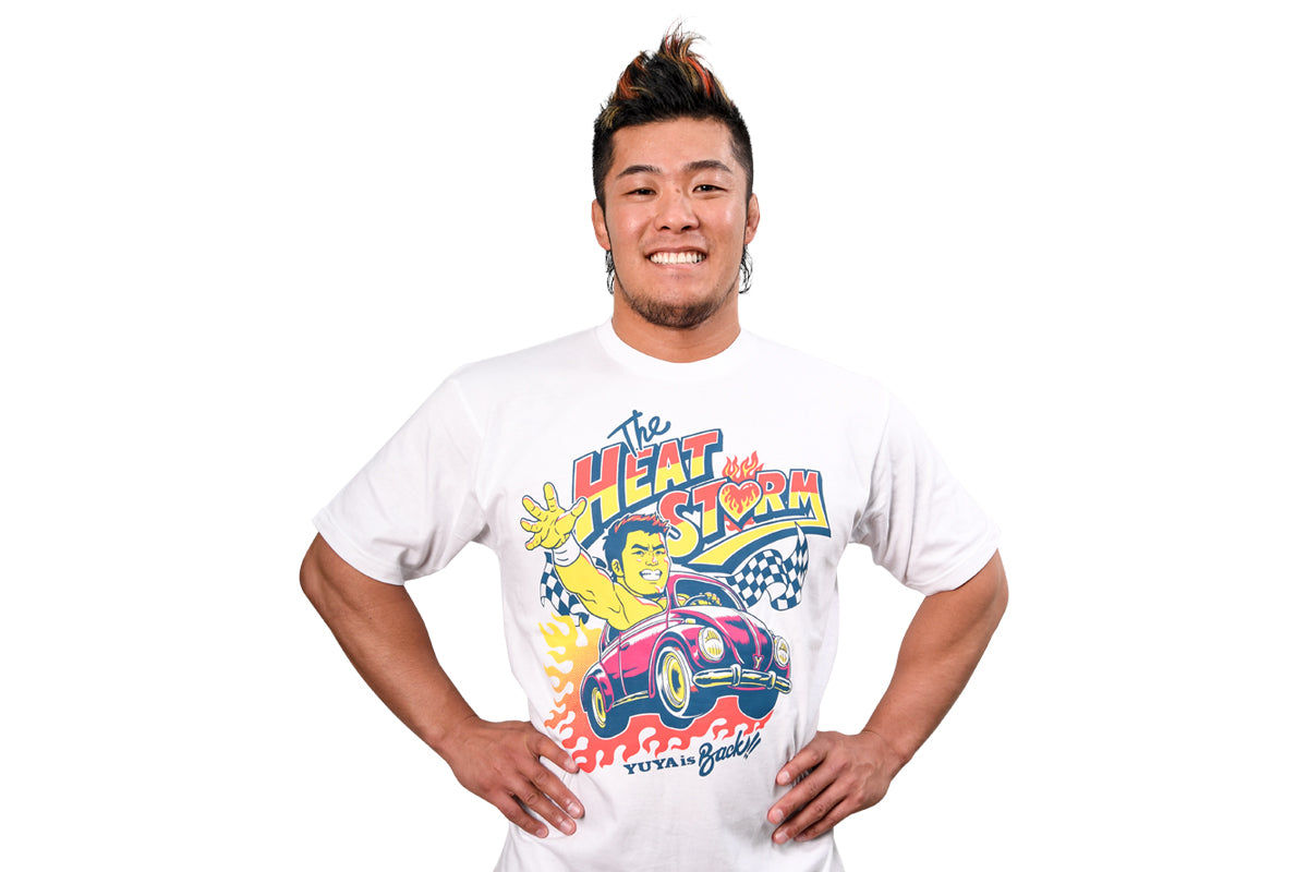 上村優也「YUYA IS BACK」Tシャツ