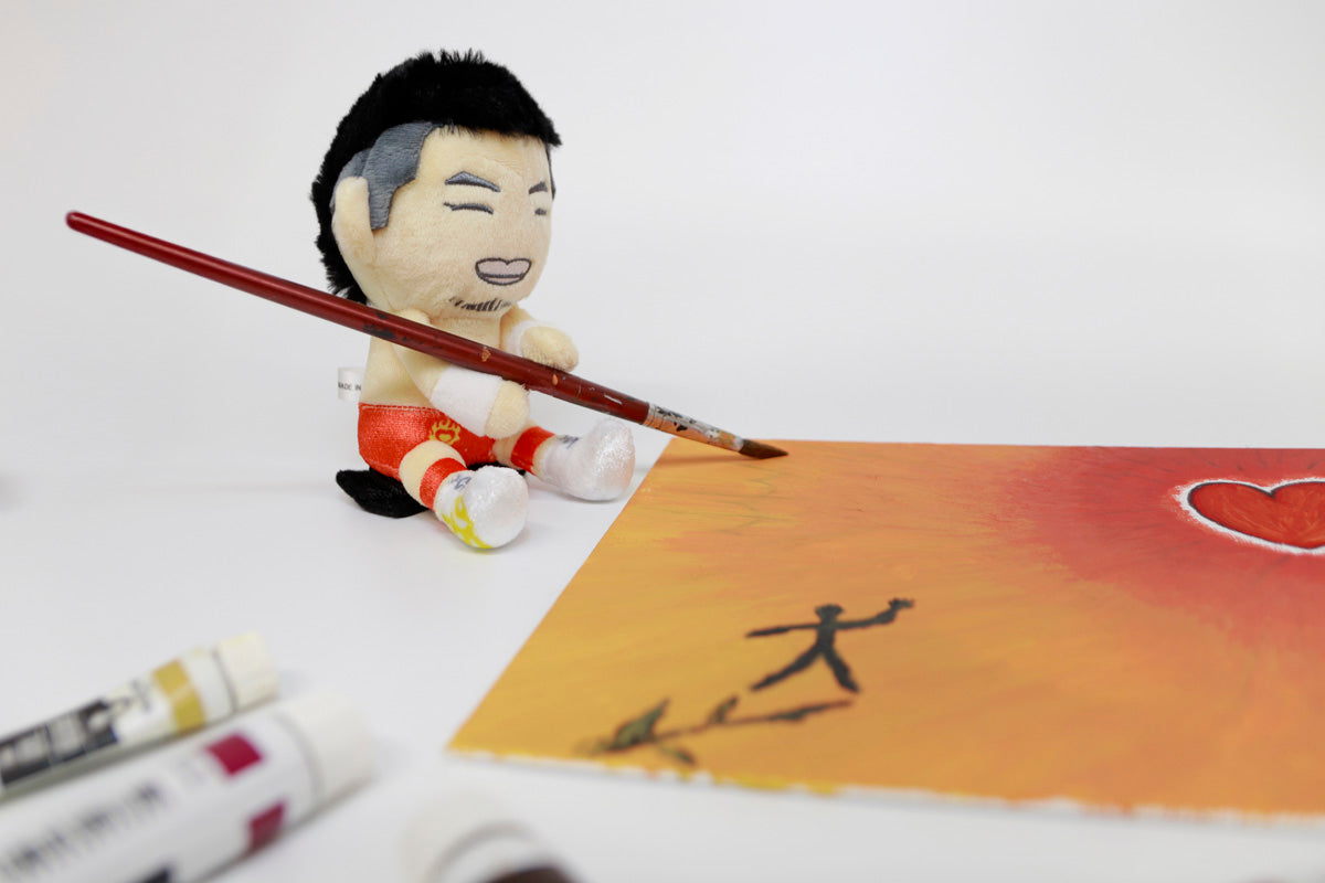 上村優也「降り注ぐ太陽力!(ふりそそぐたいようぱわー)」Tシャツ