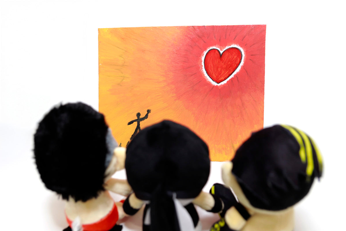 上村優也「降り注ぐ太陽力!(ふりそそぐたいようぱわー)」Tシャツ