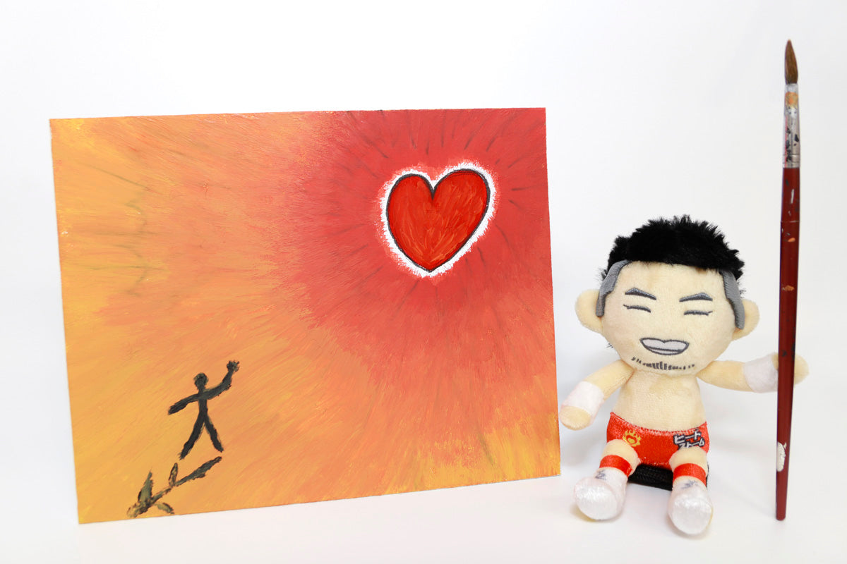 上村優也「降り注ぐ太陽力!(ふりそそぐたいようぱわー)」Tシャツ