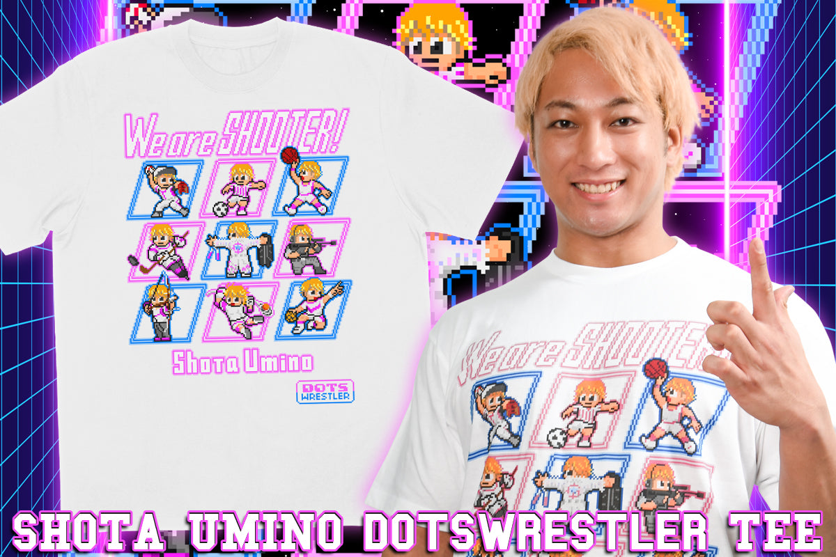 海野翔太「dotswrestler」Tシャツ