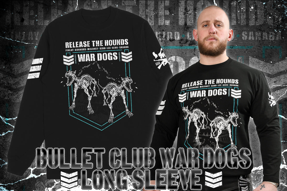 BULLET CLUB WAR DOGS「RELEASE THE HOUNDS」ロングスリーブ
